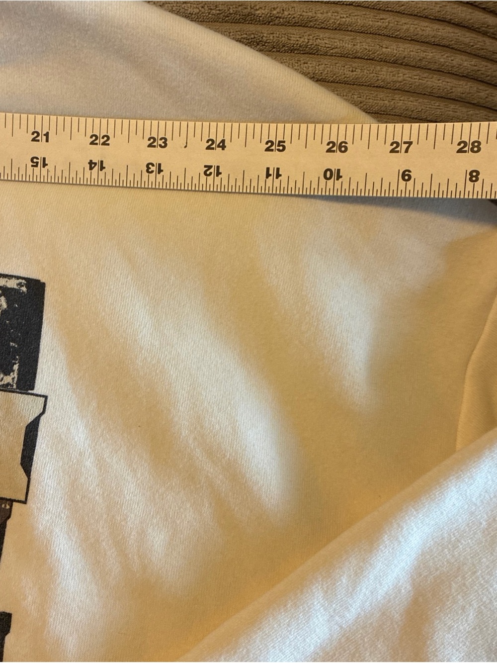 Women's Universal Monsters Graphic Sweatshirt Off-White Dracula Frankenstein XL - Picture 6 of 10